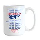 Canecas com Logotipo Los Angeles Dodgers - Edição 2024 World Series
