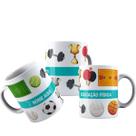 Canecas de Porcelana Branca Personalizadas Profissões 11 Canecas de Porcelana Branca Personalizadas Profissões 11