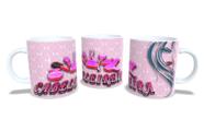Canecas de Porcelana Branca Personalizadas Profissões 2