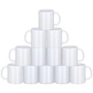 Canecas de sublimação de cerâmica branca Yephets, pacote com 12 unidades, 330 ml