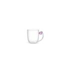 Canecas em Vidro Borossilicato Esfera Rosa Conjunto 4 unid BTC