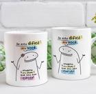 Canecas porcelana personalizada Para Casal