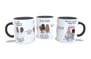 Canecas Preta Personalizadas Coleção Se Houver o Amanhã