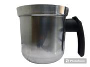 Caneco/Leiteira em aluminio 12cm 1.200Ml com degrau Caneco/Leiteira em aluminio 12cm 1.200Ml com degrau