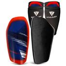 Caneleira de futebol Vizari Aptos Slip-in com manga de compressão Caneleira de futebol Vizari Aptos Slip-in com manga de compressão