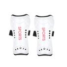 Caneleira Futebol Sports Equipamento De Proteção 18cm Branca