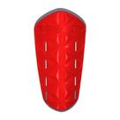 Caneleira Juvenil Matis X para Futebol com Proteção Shield Sys Vermelho Penalty