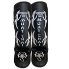 Caneleira Muay Thai Luta Kickboxing boxe Protetor De Canela Sparring Treino Conforto Combate