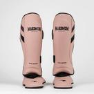 Caneleira Profissional Pro Bege Roxo Muay Thai e Kickboxing Maximum Cor:Bege+RoxoTamanho:MGenero:Unissex