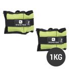 Caneleira Tornozeleira Peso 1 Kg (Par) Treino Academia Caneleira Tornozeleira Peso 1 Kg (Par) Treino Academia