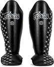 Caneleiras Fairtex SP5 leves e duráveis para Muay Thai