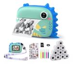 Canera Digital Infantil instantânea Termica 32GB + 10 Bobina