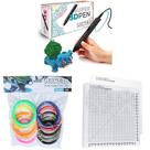 Caneta 3D MYNT3D Super com Kit de Filamento ABS 10 Cores Caneta 3D MYNT3D Super com Kit de Filamento ABS 10 Cores