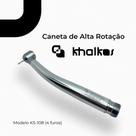 Caneta Alta Rotação Khalkos KS-108 4FATPB - Linha Basic