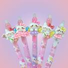 Caneta Apagável em Gel Hello Kitty Sanrio Retrátil 0.5mm Modelo SORTIDO Papelaria Fofa Kawaii