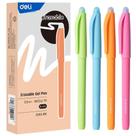 Caneta Apagável GEL Deli Ponta Agulha 0.5MM Prata Caixa com 12 Caneta Apagável GEL Deli Ponta Agulha 0.5MM Prata Caixa com 12
