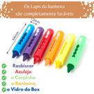 Caneta Banho Giz De Cera Rabisca E Apaga Brinquedo Banho Lavavel Caneta Banho Giz De Cera Rabisca E Apaga Brinquedo Banho Lavavel