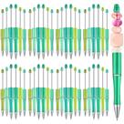 Caneta Beadable Kosiz 60 peças de tinta preta esferográfica de plástico