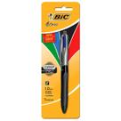 Caneta Bic 4 Cores Retrátil Emborrachada Grip Pro 1.0 4 Em 1