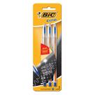 Caneta Bic Cristal Fina Azul, Preto e Vermelho Caneta Bic Cristal Fina Azul, Preto e Vermelho