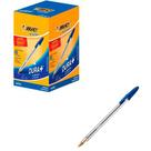 Caneta bic cristal tradicional azul lv 50 pg 45