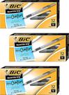 Caneta BIC Round Stick Grip Xtra Comfort Fine Point 0,8 mm preta