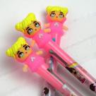 Caneta Boneca LOL Com 2 Cores Ponta 0.7mm Caneta Boneca LOL Com 2 Cores Ponta 0.7mm