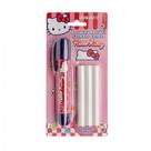 Caneta borracha Hello Kitty com 3 refis - Leonora Caneta borracha Hello Kitty com 3 refis - Leonora