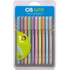 Caneta BPX Esferografica 0,7mm, CIS, Estojo c/10 Cores Sortidas, Multicor Caneta BPX Esferografica 0,7mm, CIS, Estojo c/10 Cores Sortidas, Multicor