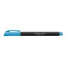 Caneta brush azul Supersoft Faber-Castell