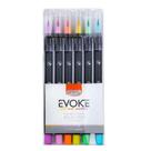 Caneta Brush Pen BRW Tom Pastel Ponta Flexível para Lettering Estojo com 1 Unidade