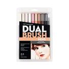 Caneta Brush Tombow Ponta Dupla Portrait 10 Un