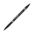 Caneta Brush Tombow Ponta Dupla Preta