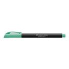 Caneta brush verde Supersoft Faber-Castell