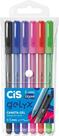 Caneta Cis Gelyx 0.5 estojo 6 cores BASICAS Caneta Cis Gelyx 0.5 estojo 6 cores BASICAS