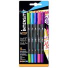 Caneta Com Ponta Porosa Intensity 2 Pontas 5 Cores Bic
