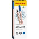 Caneta Com Ponta Porosa Microline 0,4Mm Azul Escuro