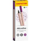 Caneta com Ponta Porosa Microline 0,4MM Lilás - Caixa com 12 Unidades
