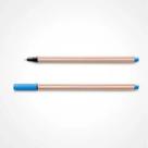 Caneta Compactor 0.4mm microline azul celeste