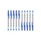 Caneta Compactor azul 0,7mm kit com 10 unds