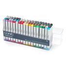 Caneta Copic Marcador Classic 72 Cores Set B Ponta Dupla