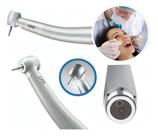 Caneta De Alta Rotação Pb Com LUZ LED Spray Triplo Profissional Prateado PARA DENTISTAS Caneta De Alta Rotação Pb Com LUZ LED Spray Triplo Profissional Prateado PARA DENTISTAS