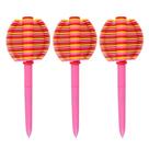 Caneta de brinquedo Fidget UEXINGOO, esferográfica de descompressão, 3 peças, rosa