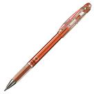 Caneta de gel Pentel Arts Slicci Metallic 0,8 mm com ponta de agulha bronze
