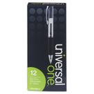 Caneta de gel universal Clear Barrel Roller Ball retrátil