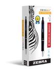 Caneta de gel Zebra Sarasa Dry X1 azul de 0,7 mm, ponto médio, pacote com 12