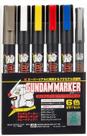 Caneta de marcação GSI Creos MS105 Gundam Marker Basic Set 6 cores