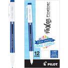 Caneta de marcação PILOT FriXion Fineliner Blue Fine 0,7 mm, pacote com 12