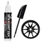 Caneta de retoque para rodas de carro ANFTDCO Preto Brilhante 12 ml