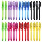 Caneta de Tinta Invisível SCStyle 28pcs com Luz UV Marcador Mágico Caneta de Tinta Invisível SCStyle 28pcs com Luz UV Marcador Mágico